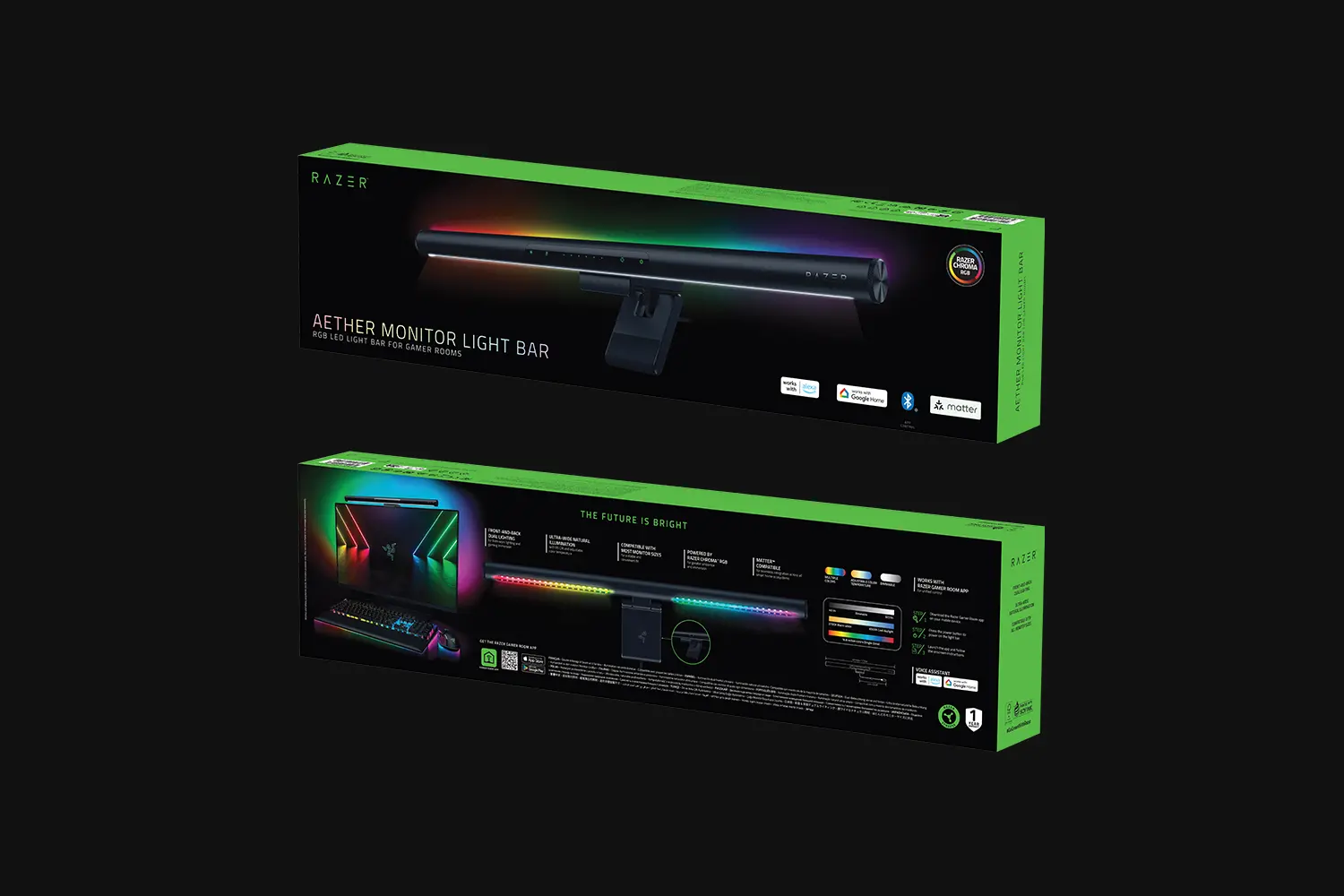 Купить Razer Aether Monitor Light Bar [RZ43-05040100-R3EJ] в