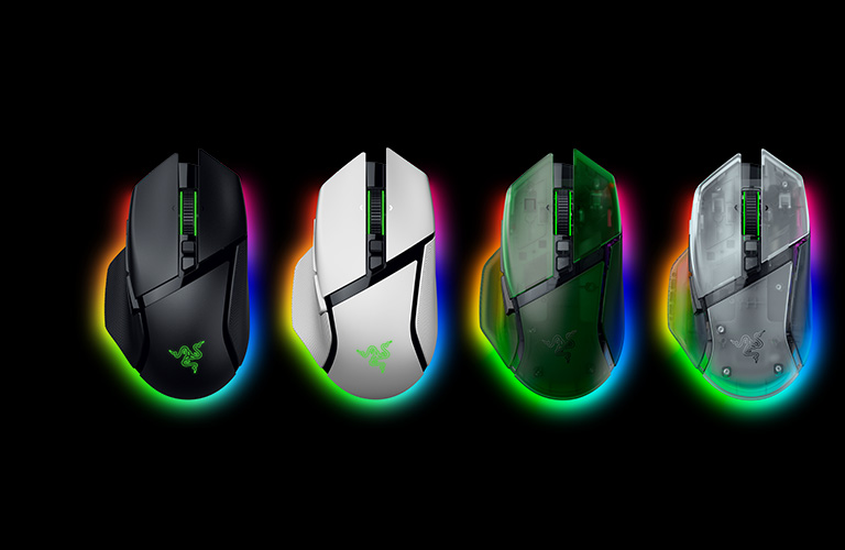 Купить Razer Basilisk V3 Pro 35K зеленый Phantom Edition [RZ01
