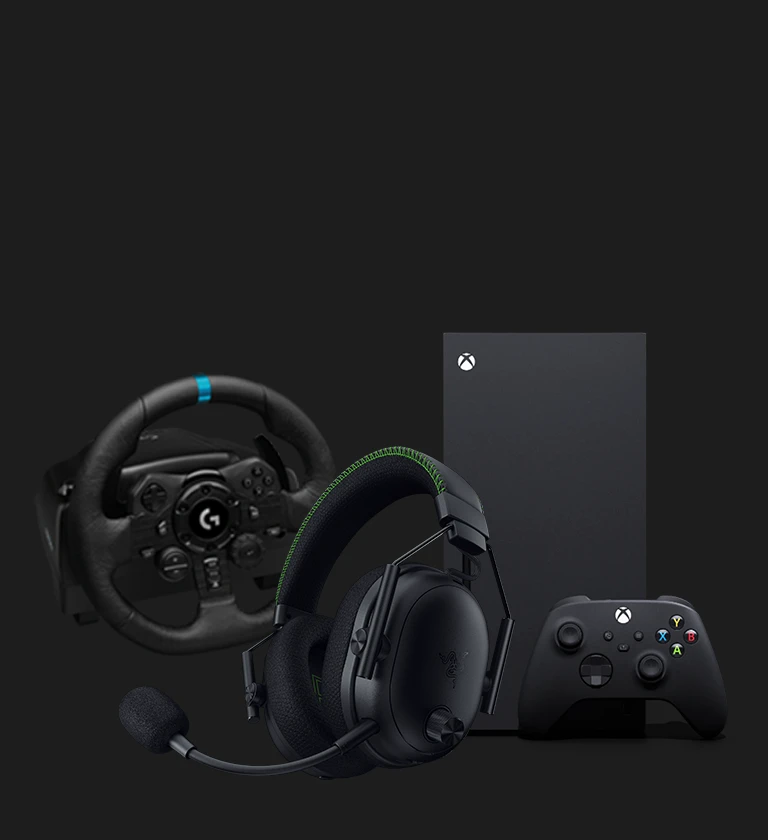 Игровые консоли Xbox и периферия в ассортименте